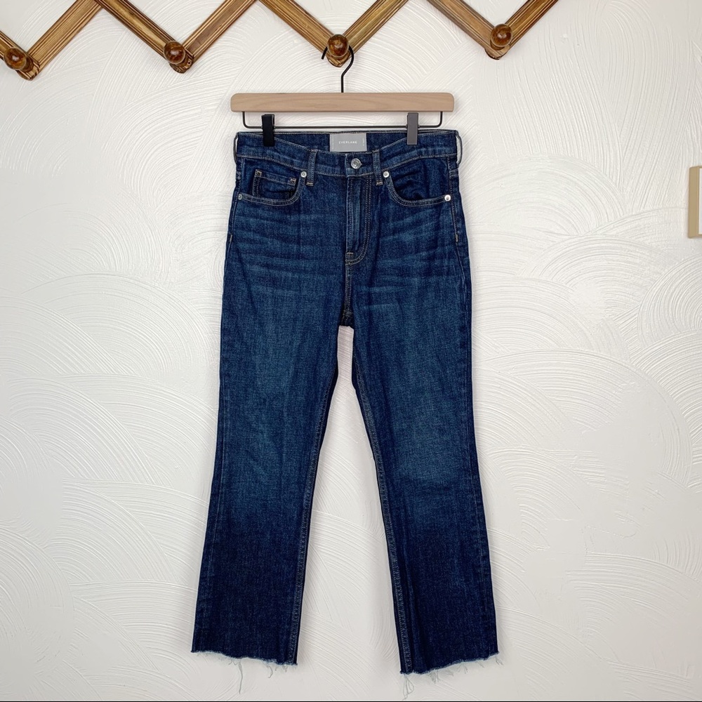 Everlane Kick Crop High Rise Jeans
